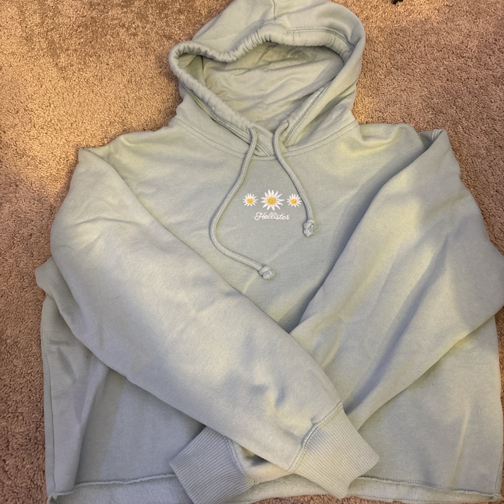 Hollister Light Blue Hoodie
